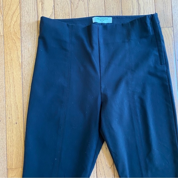 M.M. Lafleur The Foster Pant - Power Stretch Trouser Pants Black Size 12 - Picture 5 of 9